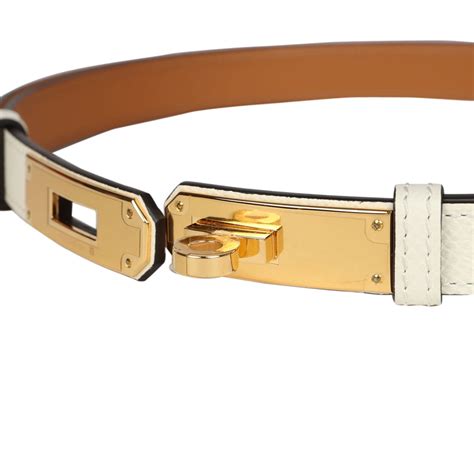 hermes kelly belt craie|Hermes Kelly Pocket 18 Belt Craie Epsom Gold .